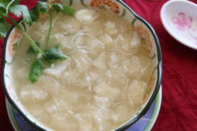Crab Meat and Fish Maw Soup (L) / 蟹肉魚肚羹 (大)